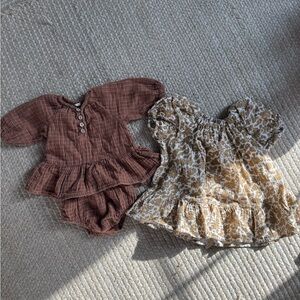 Quincy Mae and Rylee & Cru Baby Dresses